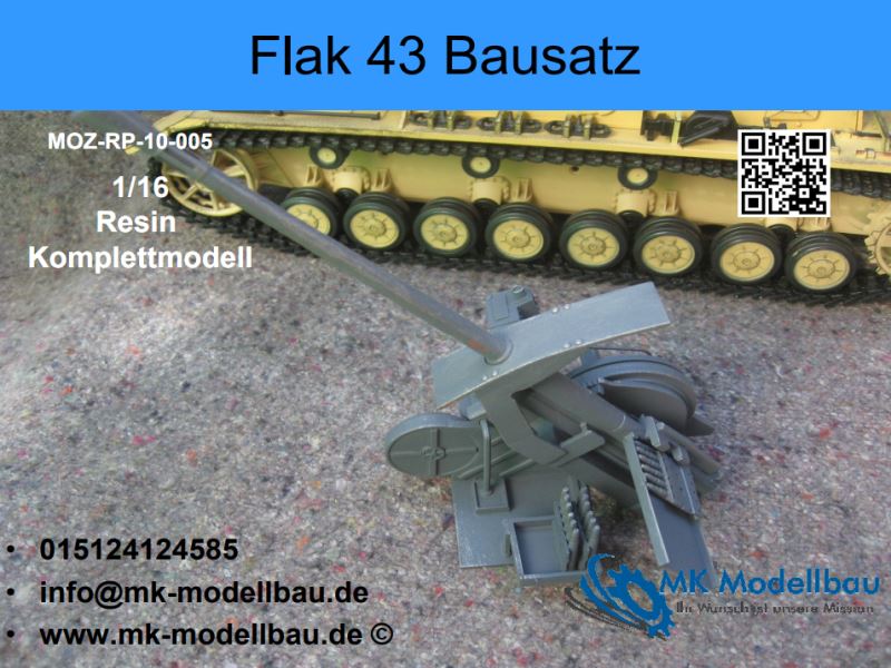 37mm Flak 43 Bausatz