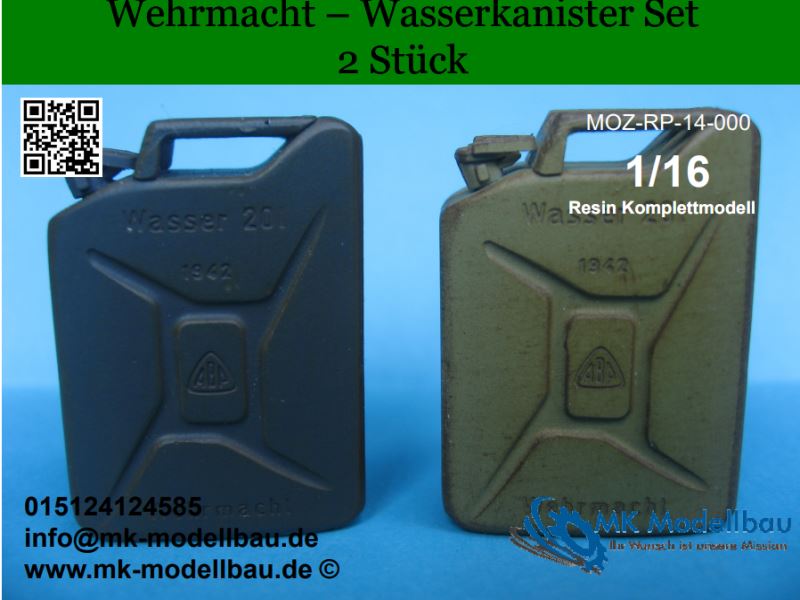 Wehrmacht  Wasserkanister Set 2 Stück