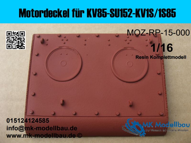 Motordeckel für KV85-SU152-KV1S/1S85