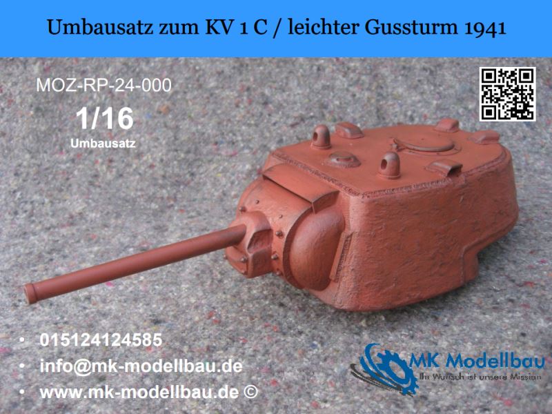 Umbausatz zum Kv 1C leichter Gussturm 1941