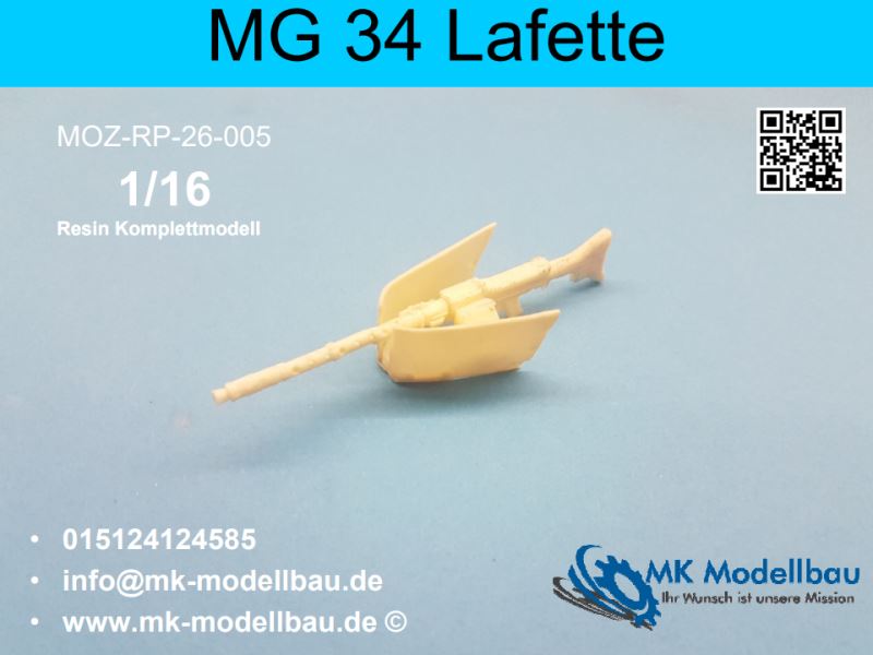 MG 34 Lafette