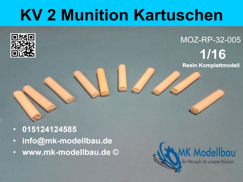 KV 2 Munition Kartuschen
