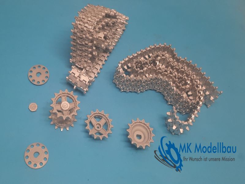 T 72 metal chain with drive wheels for Heng Long