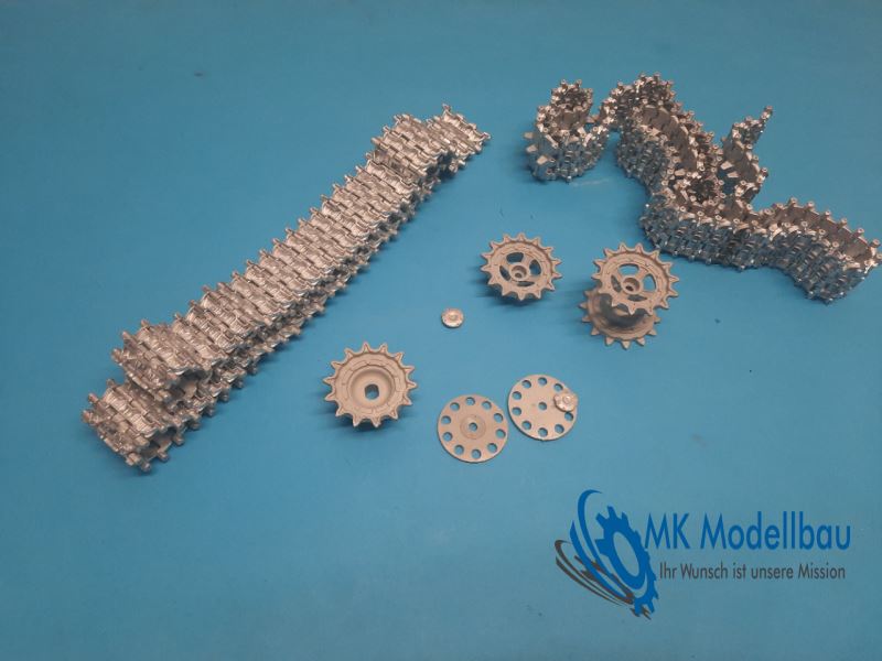 T 55 metal chain with drive wheels for Hooben
